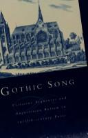 Cover of: Gothic song by Margot Elsbeth Fassler