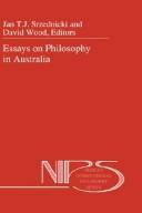 Cover of: Essays on philosophy in Australia