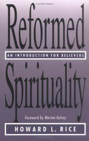 Cover of: Reformed spirituality