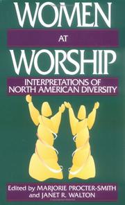 Cover of: Women at worship: interpretations of North American diversity