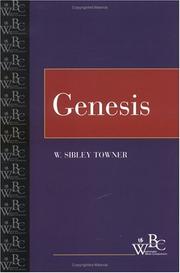 Cover of: Genesis by W. Sibley Towner