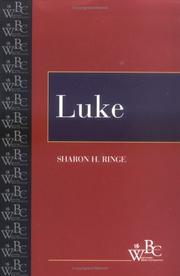 Cover of: Luke by Sharon H. Ringe