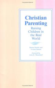 Cover of: Christian parenting by Donna Sinclair, Donna Sinclair