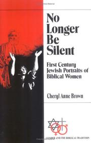 No longer be silent by Cheryl Anne Brown