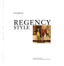 Cover of: Regency style by Steven Parissien, Steven Parissien