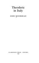 Cover of: Theoderic in Italy by John Moorhead