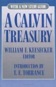 Cover of: A Calvin treasury