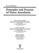 Cover of: Principles and practice of nurse anesthesia