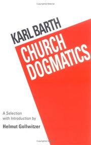 Cover of: Kirchliche Dogmatik
