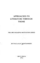 Cover of: Approaches to literature through theme