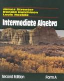 Cover of: Intermediate algebra: form A