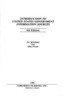 Cover of: Introduction to United States government information sources