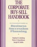 Cover of: The corporate buy-sell handbook by Stephan R. Leimberg