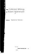 The collected writings of Robert Motherwell cover