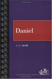 Cover of: Daniel (Westminster Bible Companion) by C. L. Seow