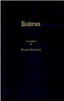 Cover of: Kudrun