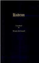 Cover of Kudrun