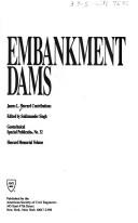 Cover of: Embankment dams by James L. Sherard