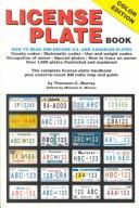 Cover of: License plate book