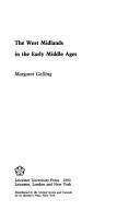 Cover of: The West Midlands in the early Middle Ages