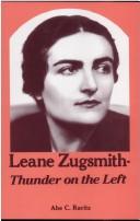 Cover of: Leane Zugsmith: thunder on the left