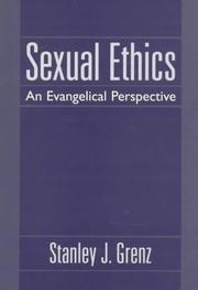Cover of: Sexual ethics: an Evangelical perspective