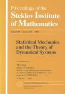 Cover of: Statistical mechanics and the theory of dynamical systems by edited by N.N. Bogolyubov, Jr.