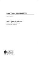 Cover of: Analytical biochemistry