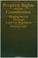 Cover of: Property rights and the Constitution