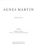 Cover of: Agnes Martin by Barbara Haskell