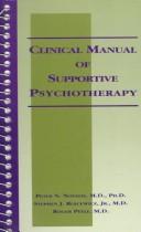 Cover of: Clinical manual of supportive psychotherapy