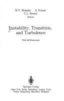 Cover of: Instability, transition, and turbulence | 