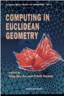 Cover of: Computing in Euclidean geometry by edited by Ding-Zhu Du, Frank Hwang.