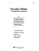 Procedure writing by Douglas Wieringa