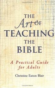 Cover of: The Art of Teaching the Bible
