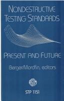 Cover of: Nondestructive testing standards--present and future