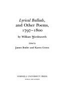 Lyrical ballads, and other poems, 1797-1800 by William Wordsworth