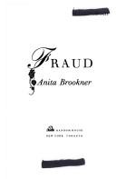 Cover of: Fraud by Anita Brookner