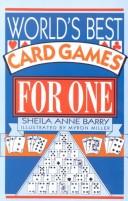 Cover of: World's best card games for one by Sheila Anne Barry