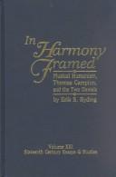Cover of: In harmony framed: musical humanism, Thomas Campion, and the two Daniels