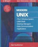 Cover of: Modern UNIX