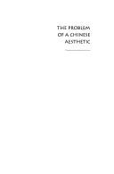 Cover of: The problem of a Chinese aesthetic by Haun Saussy