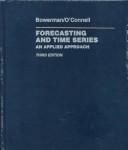 Cover of: Forecasting and time series by Bruce L. Bowerman