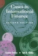 Cover of: Cases in international finance