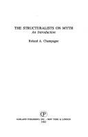 Cover of: The structuralists on myth: an introduction