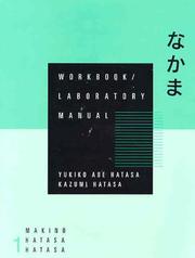 Cover of: Nakama 1: Workbook/Laboratory Manual