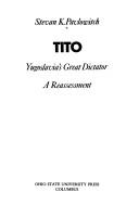 Cover of: Tito--Yugoslavia's great dictator by Pavlowitch, Stevan K.