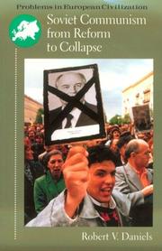 Cover of: Soviet communism from reform to collapse