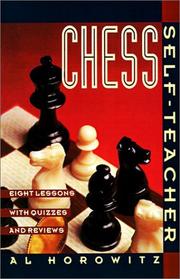 Cover of: Chess Self-Teacher: Eight Lessons with Quizzes and Reviews