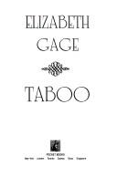 Cover of: Taboo